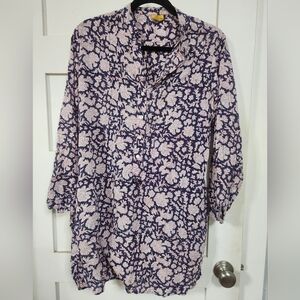 Roberta Roller Rabbit Floral Long Sleeve Tunic/Dress